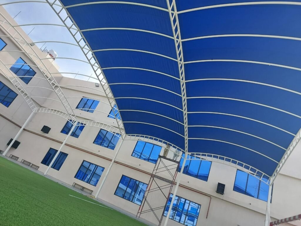 تركيب مظلات مدارس جيزان
