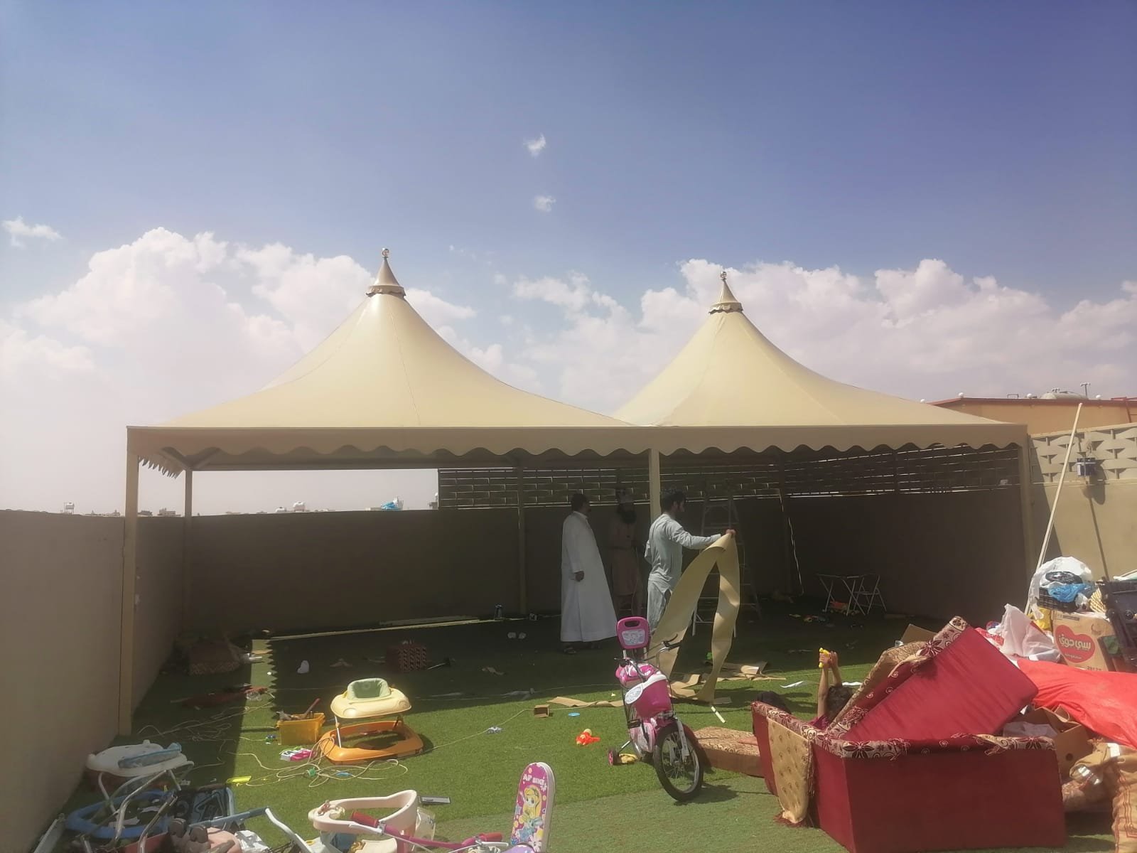 برجولات حدائق العاب اطفال
