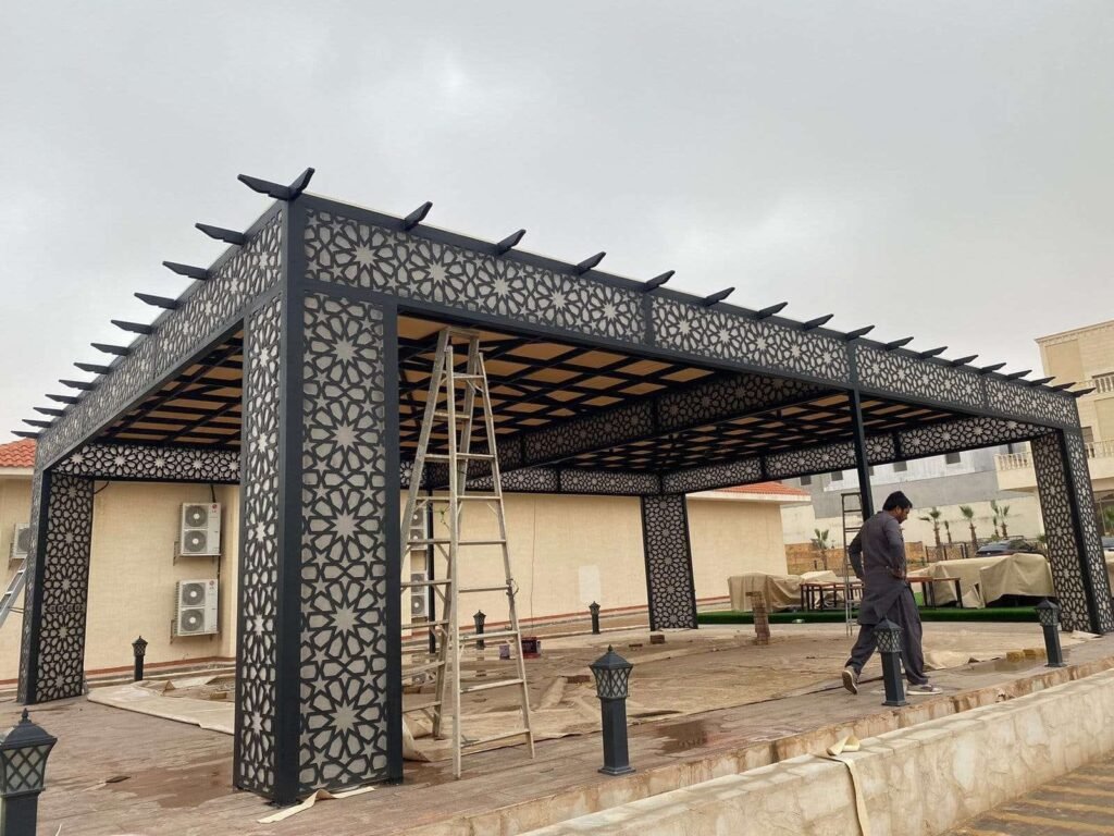 تركيب مظلات سيارات جيزان