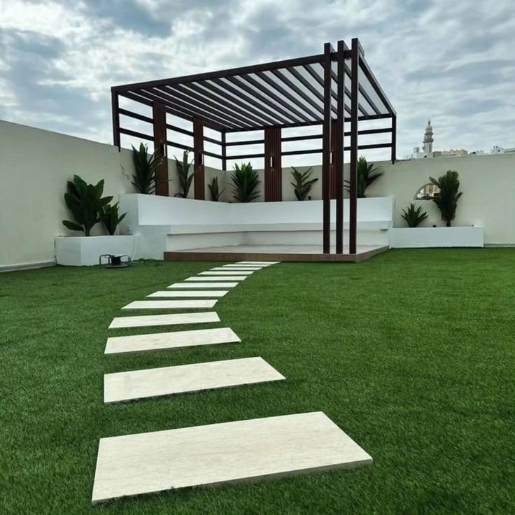 برجولات حدائق منازل جيزان