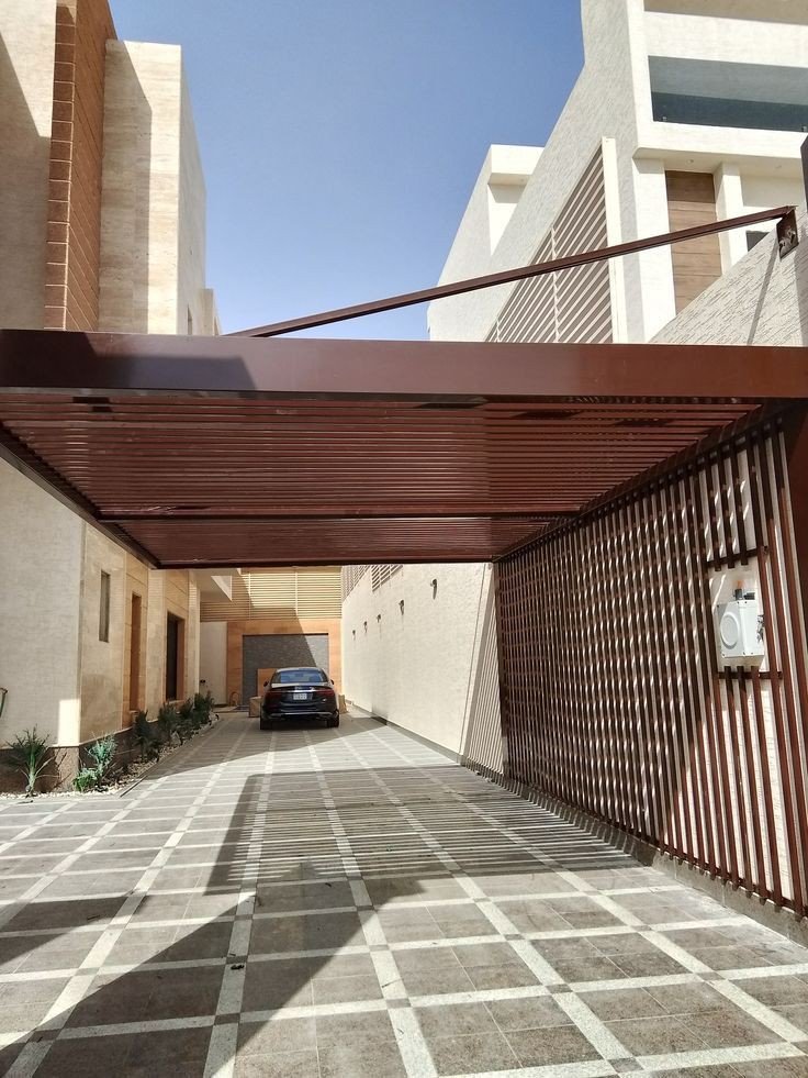 برجولات بديل الخشب جيزان