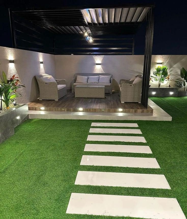 مظلات جلسات حدائق جيزان