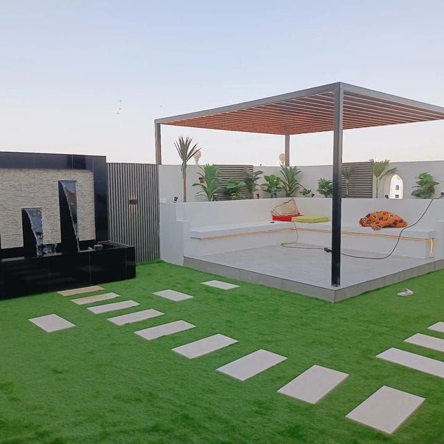 برجولات حدائق منازل جيزان