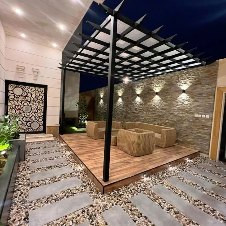 مظلات جلسات حدائق جيزان