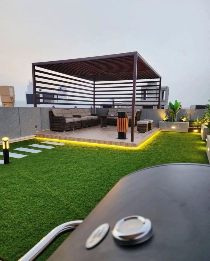 مظلات جلسات حدائق جيزان