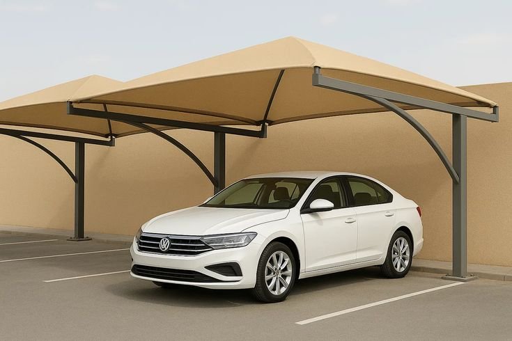 تركيب مظلات سيارات جازان