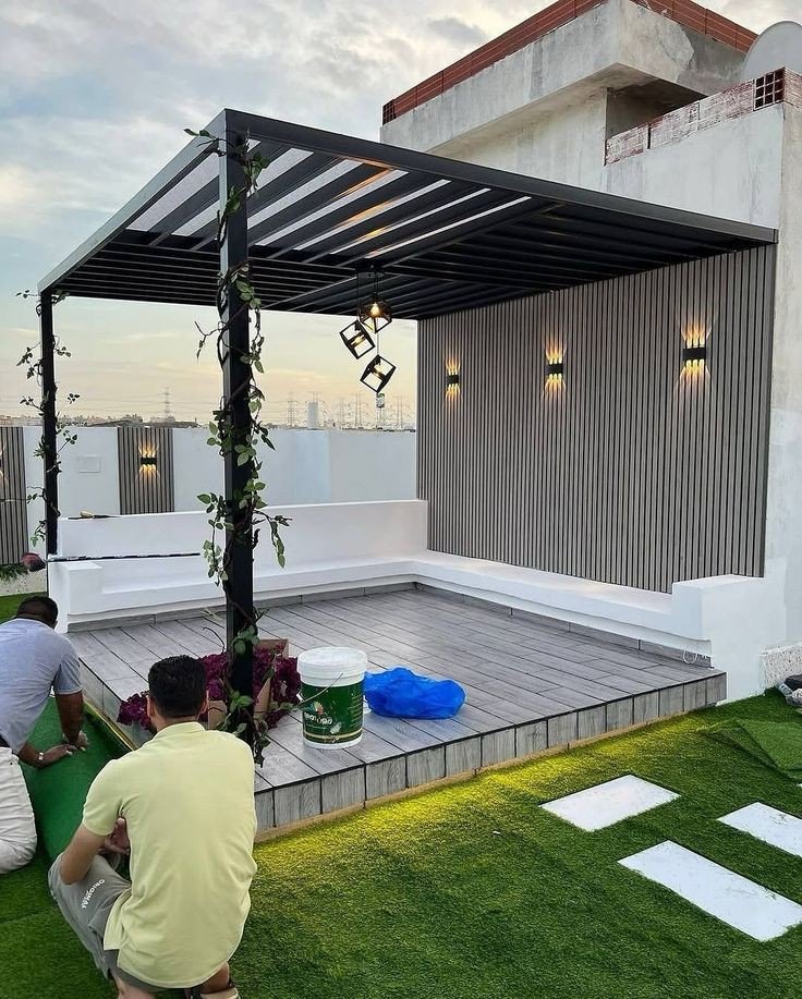 مظلات جلسات حدائق جيزان