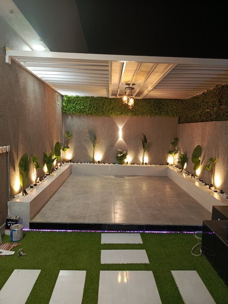 برجولات حدائق منازل جيزان