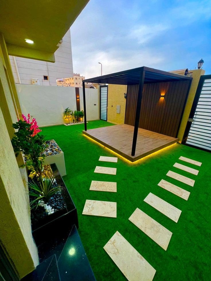 برجولات حدائق منازل جيزان