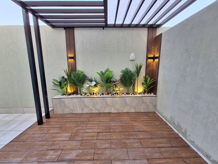 برجولات حدائق منازل جيزان