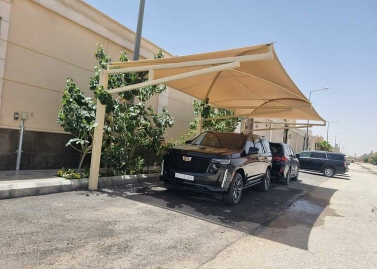 مقاول مظلات سيارات جيزان