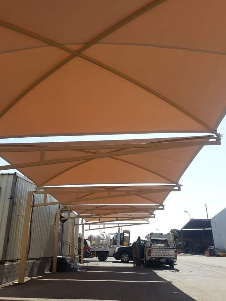 مظلات مواقف سيارات جيزان