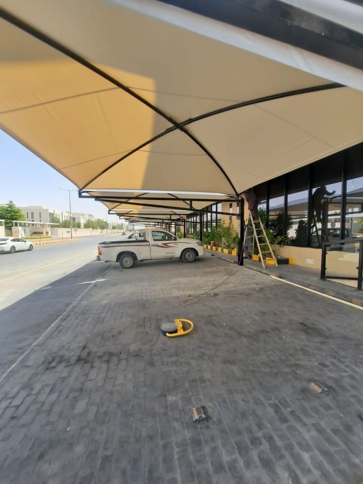 تركيب مظلات سيارات جيزان