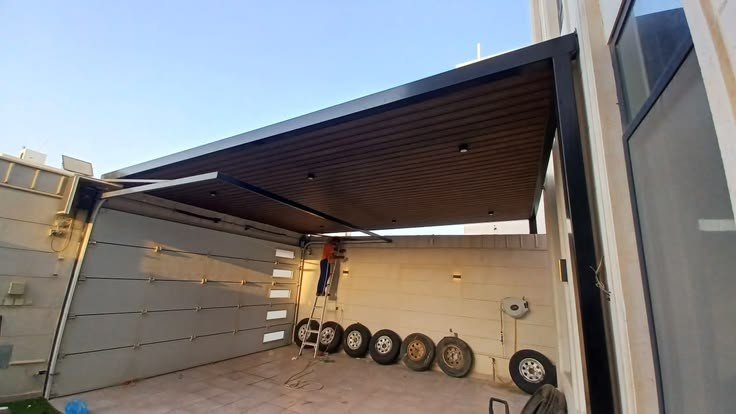 مظلات بديل خشب مقاومة للشمس