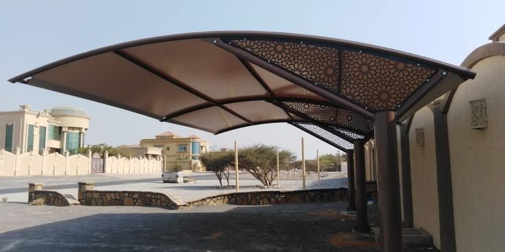 مظلات سيارات قماش لمنزل في جيزان

