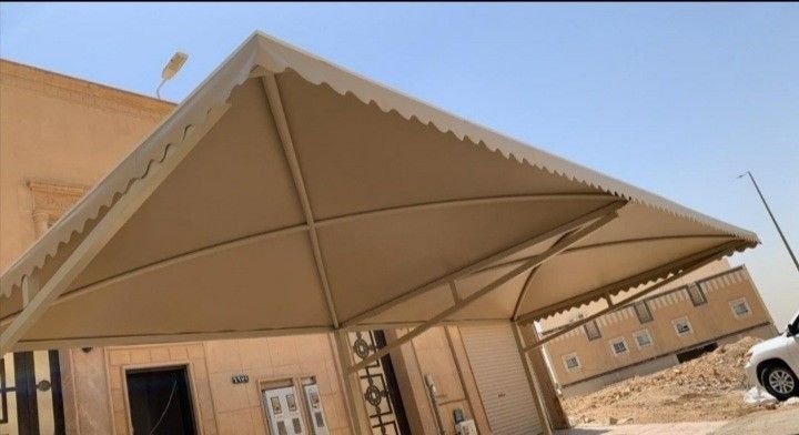 تركيب مظلات سيارات قماش جيزان فني متخصص

