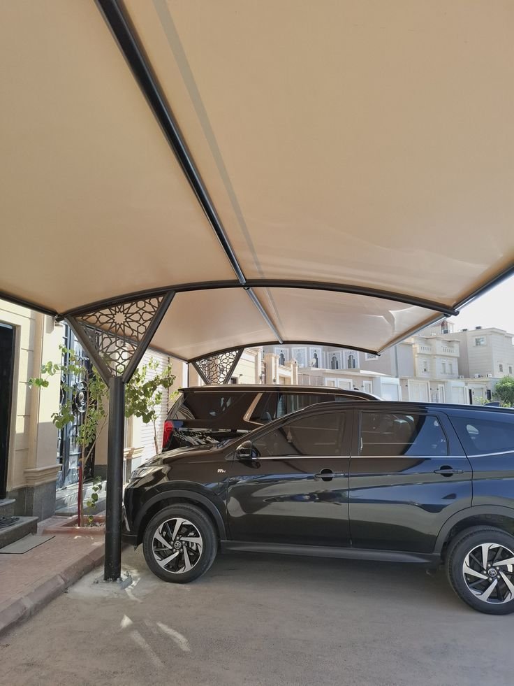 مظلات سيارات PVC جيزان