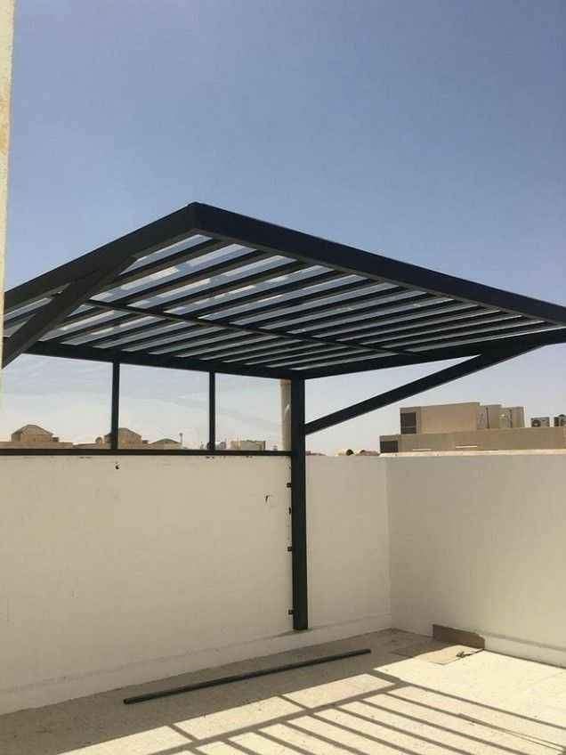 مظلات حديد قوية للأحواش في جيزان