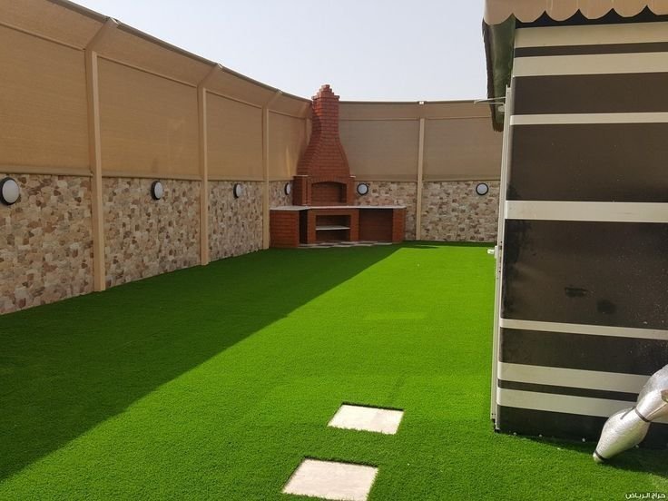 تركيب سواتر PVC للفلل والاستراحات في جازان.